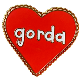 Gorda at Heart - Large Enamel Pin 1.5"