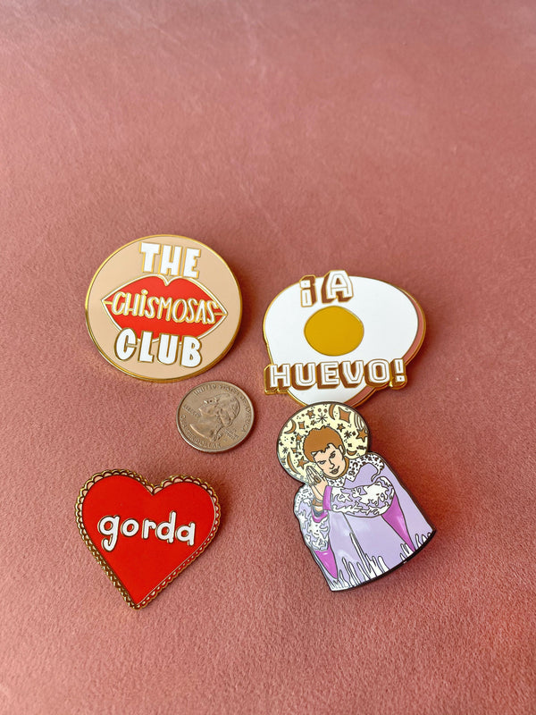 The Chismosas Club Pin - Large Enamel