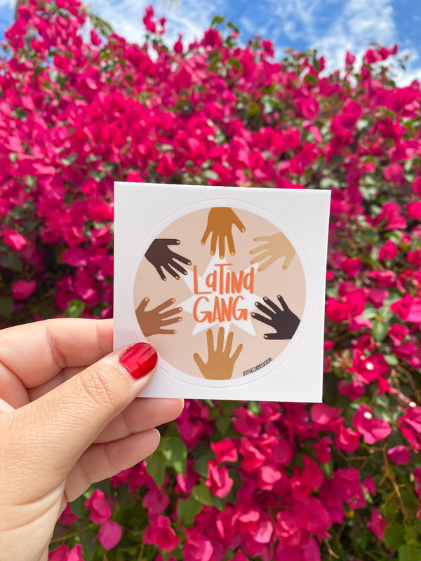 Latina Gang Sticker